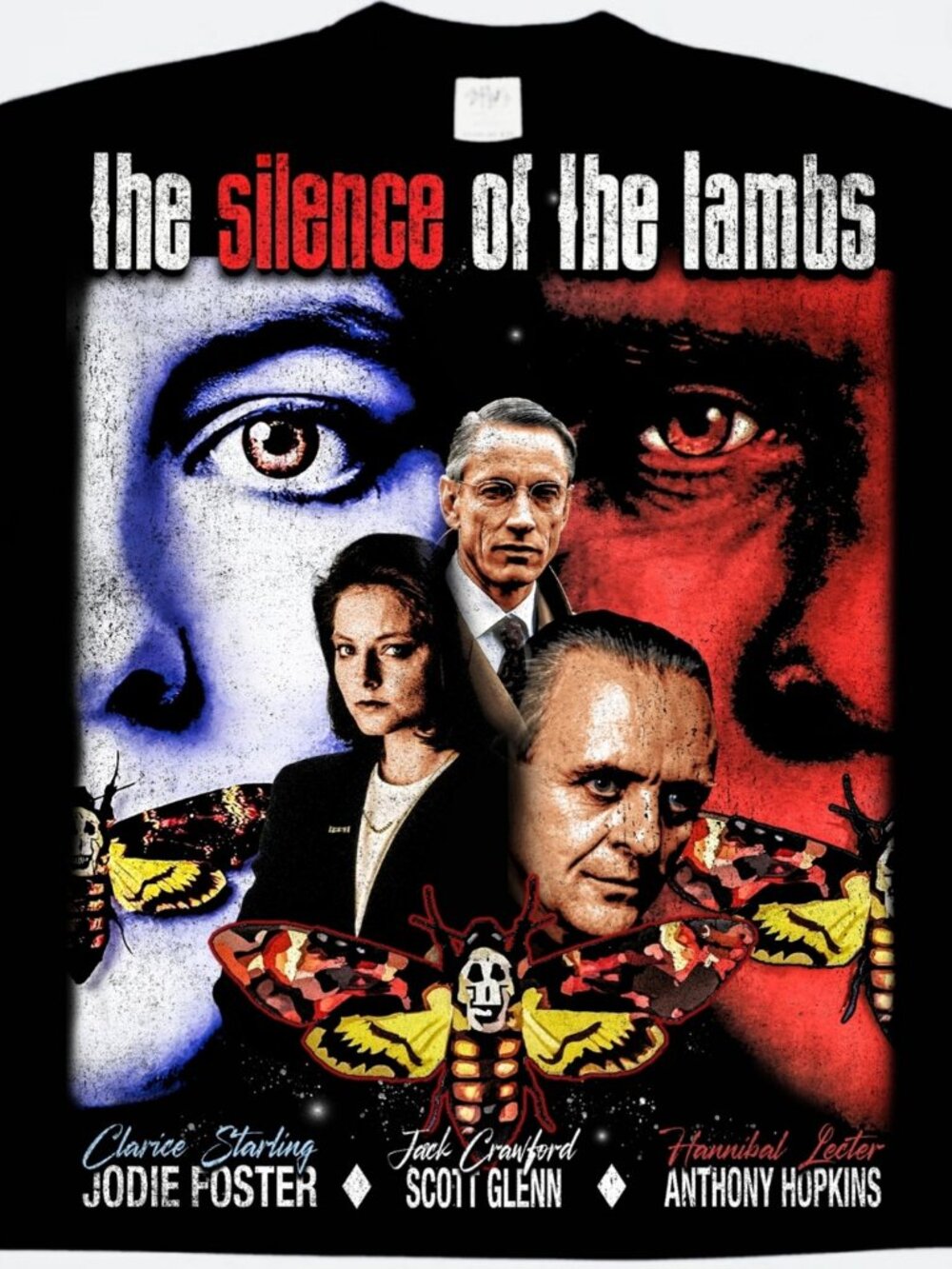 THE SILENCE OF THE LAMBS On SHAKA HEAVYWEIGHT T Shirt "Movie" modern